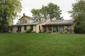 Back exterior of home - Country homes for sale and luxury real estate including horse farms and property in the Caledon and King City areas near Toronto